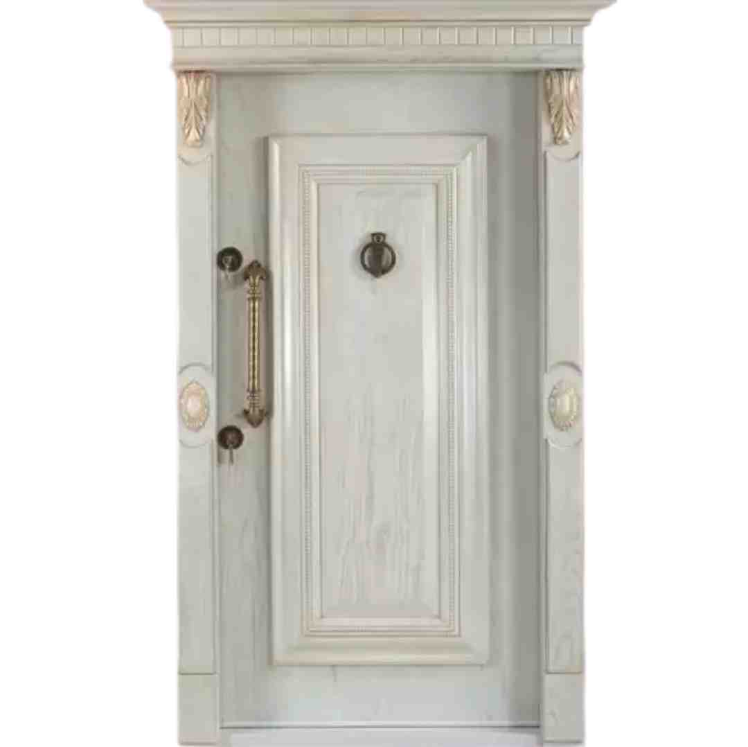 درب ضد سرقت با قاب دورکوب روکش بلوط پتینه کد 198